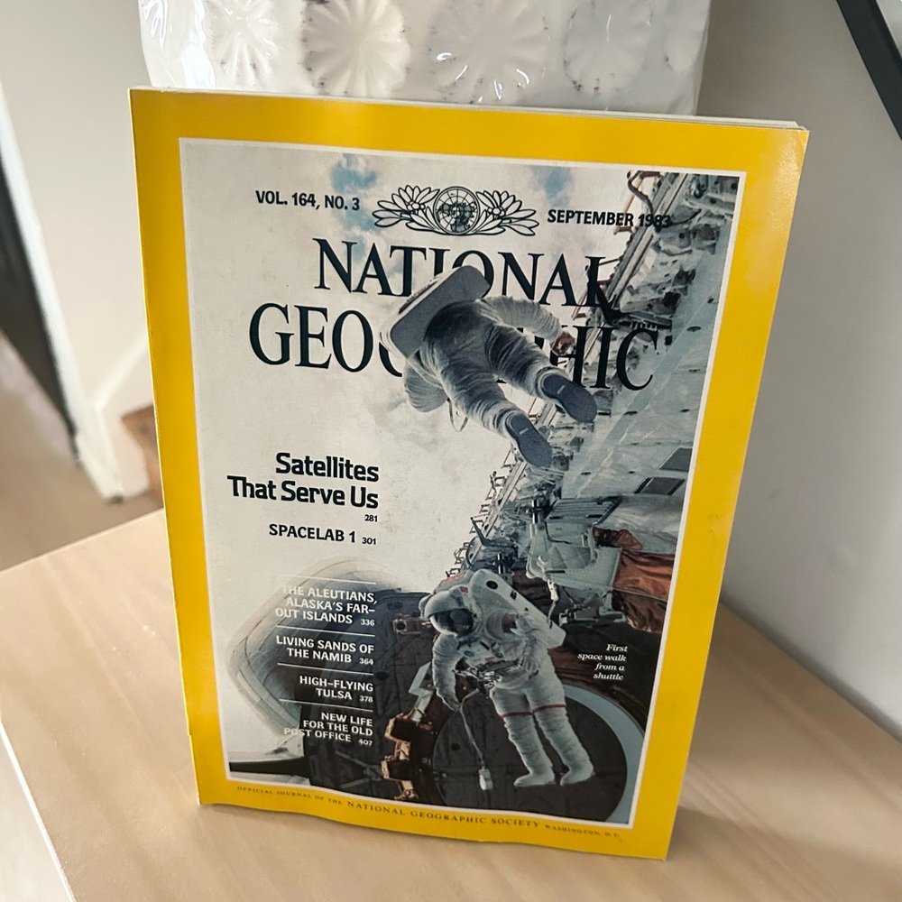 Vintage National Geographic September 1983 Space Exploration Issue Vol. 164 No 3
